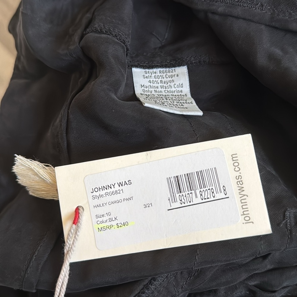 NWT Johnny Was Haley Cargo Pants - Picture 2 of 8